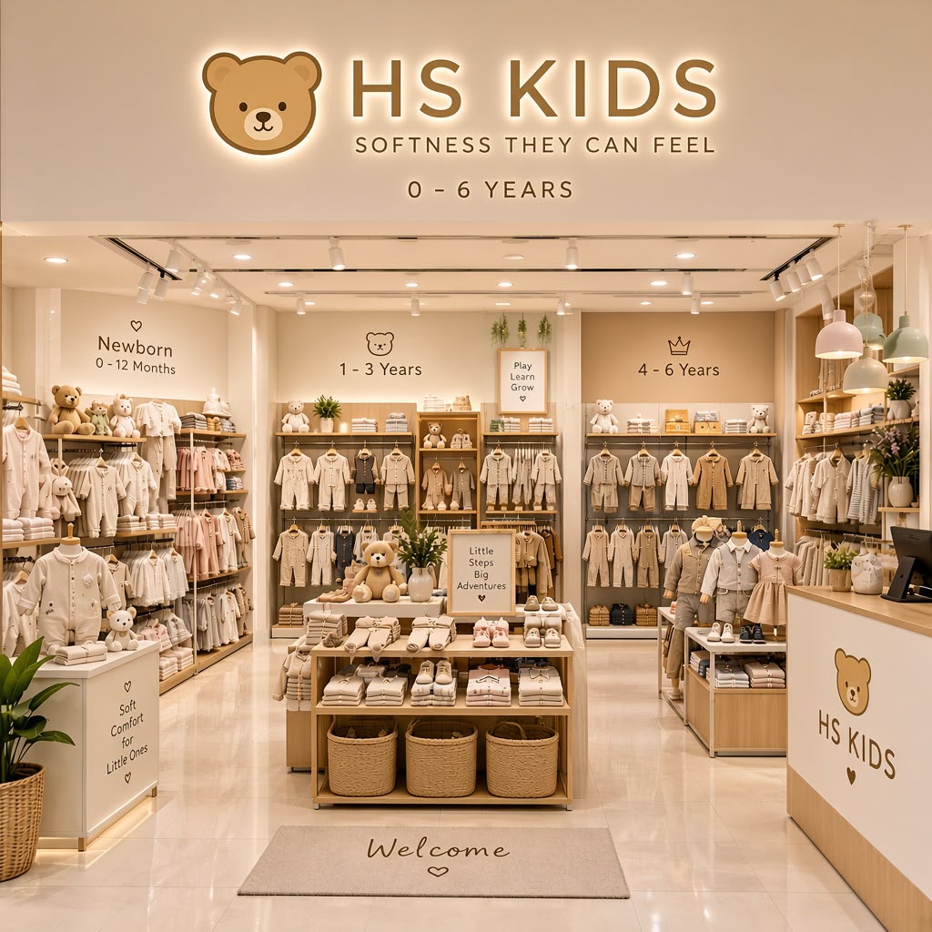 Inside the HS Kids store